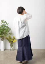 画像をギャラリービューアに読み込む, モックネックギャザーブラウス≪既製品≫