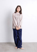 画像をギャラリービューアに読み込む, モックネックギャザーブラウス≪既製品≫