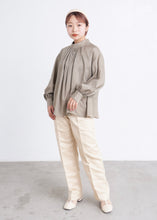 画像をギャラリービューアに読み込む, モックネックギャザーブラウス≪既製品≫